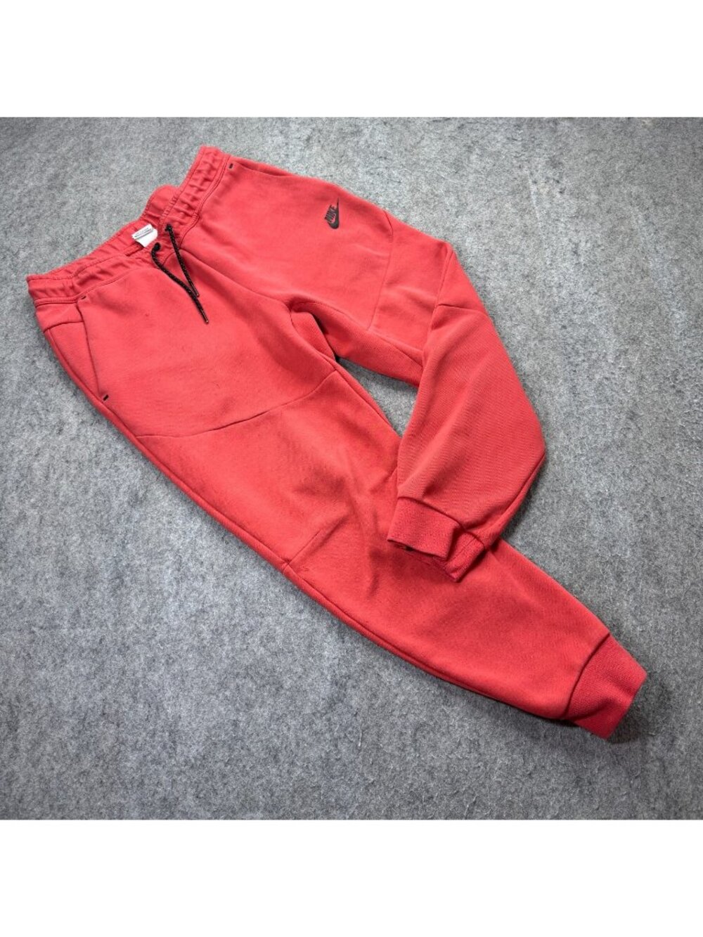 Nike Sportswear Tech Fleece Jogger Pants Men M Pink Tapered 26" Slim CU4495